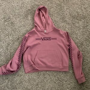 Pink Vans hoodie. Size medium